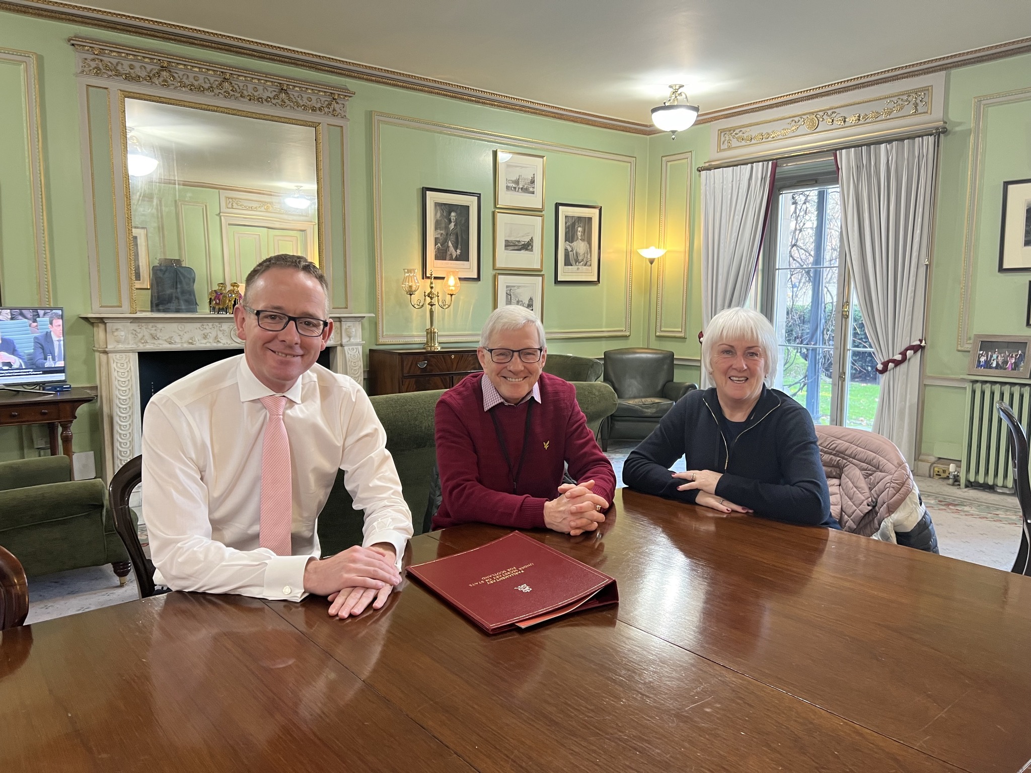 John Lamont Mp Meets With Campaign For Borders Rail John Lamont