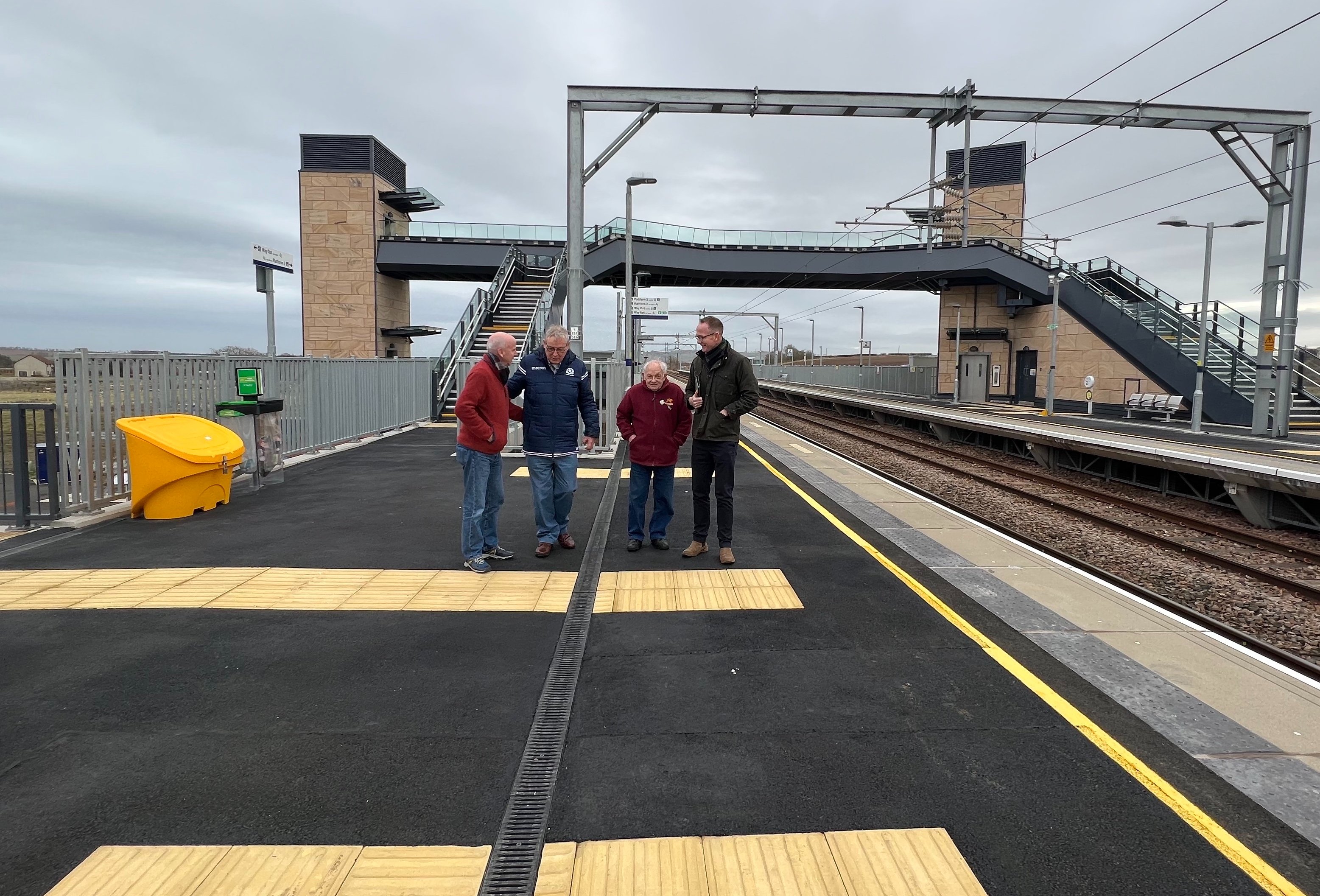 John Lamont Mp Hopeful Of Improved Rail Service At Reston Station