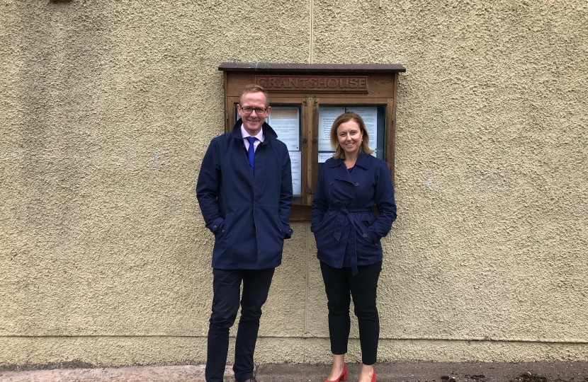 John Lamont MP & Rachael Hamilton MSP