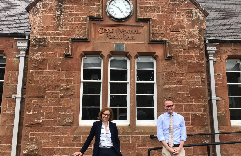 John Lamont MP & Rachael Hamilton MSP