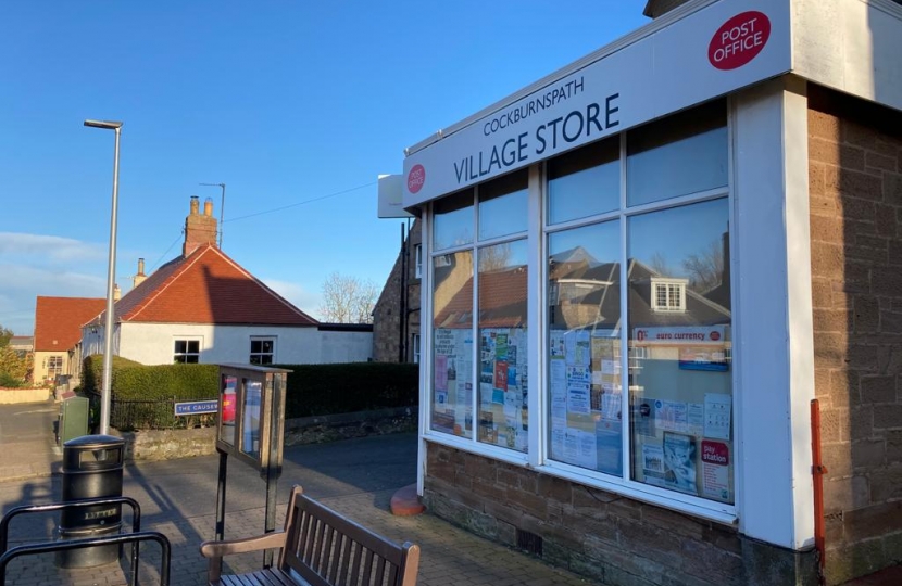 Old Cockburnspath shop