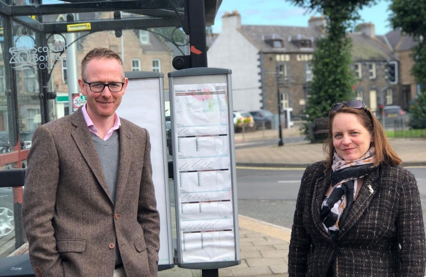 John Lamont MP, Cllr Jenny Linehan