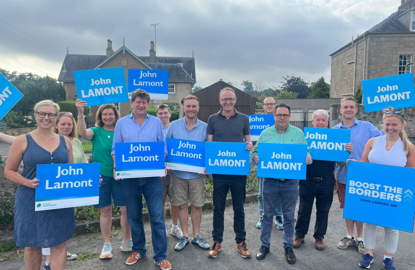 John Lamont campaign 