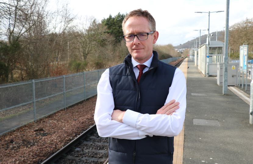 Labour betraying local people over railway funding