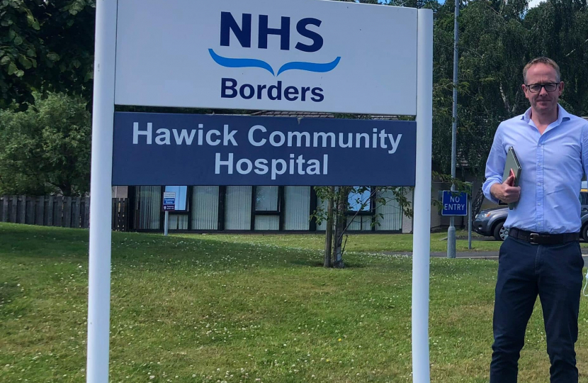 John Lamont MP starts campaign to stop community hospital closures