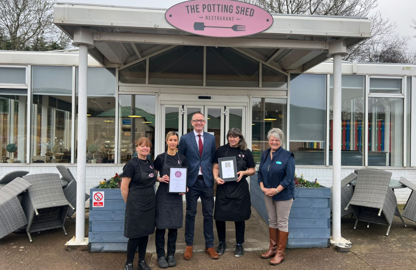 Borders MP congratulates Duns business for double award win