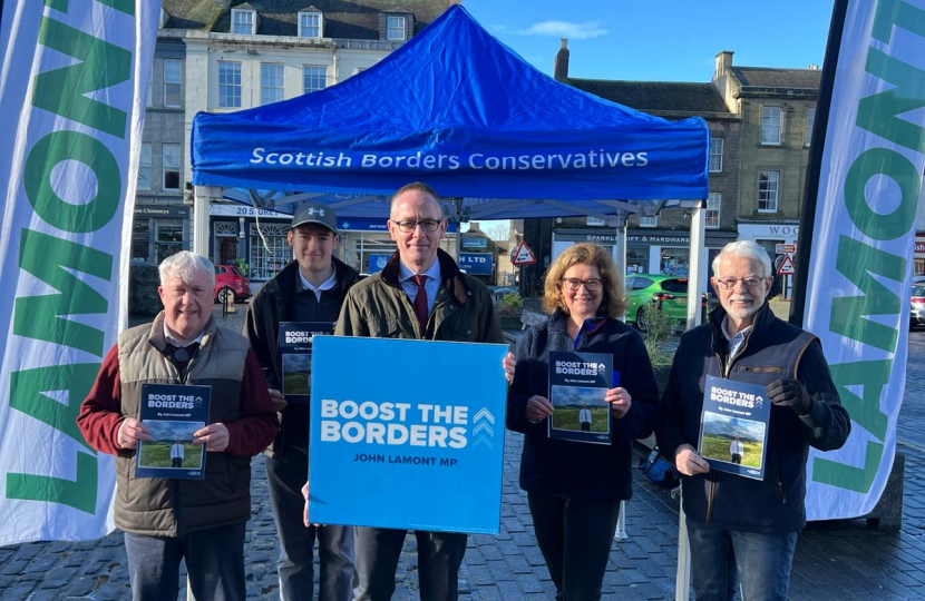 Let's work together to Boost the Borders, says John Lamont MP