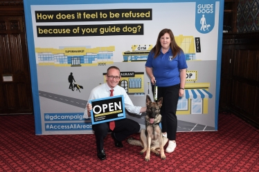 John Lamont MP guidedogs