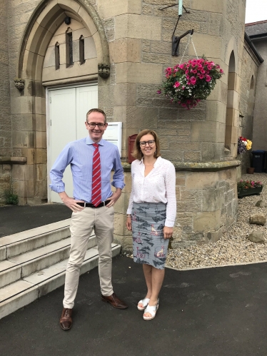 John Lamont MP, Rachael Hamilton MSP