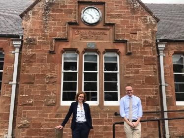 John Lamont MP & Rachael Hamilton MSP