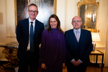 John Lamont, Lucy Frazer and Jason Marshall 