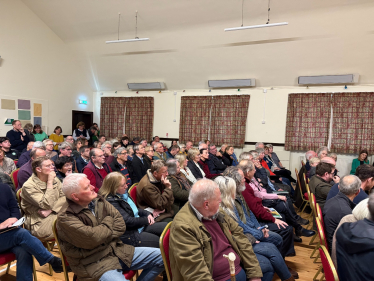 John Lamont hosts public meeting over mega-pylon project