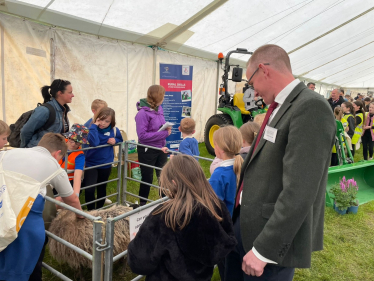 Borders school pupils enjoy food and farming day out 